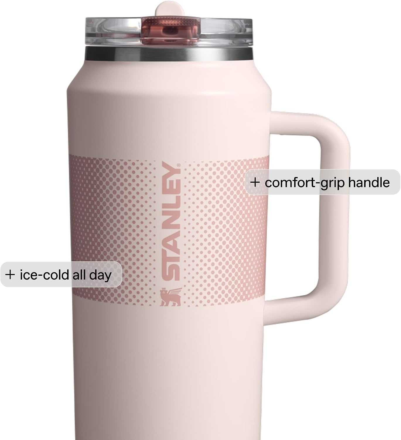 image:imageSTANLEY Quencher ProTour Flipstraw Tumbler 40 oz Pacific HypergripCream Fade