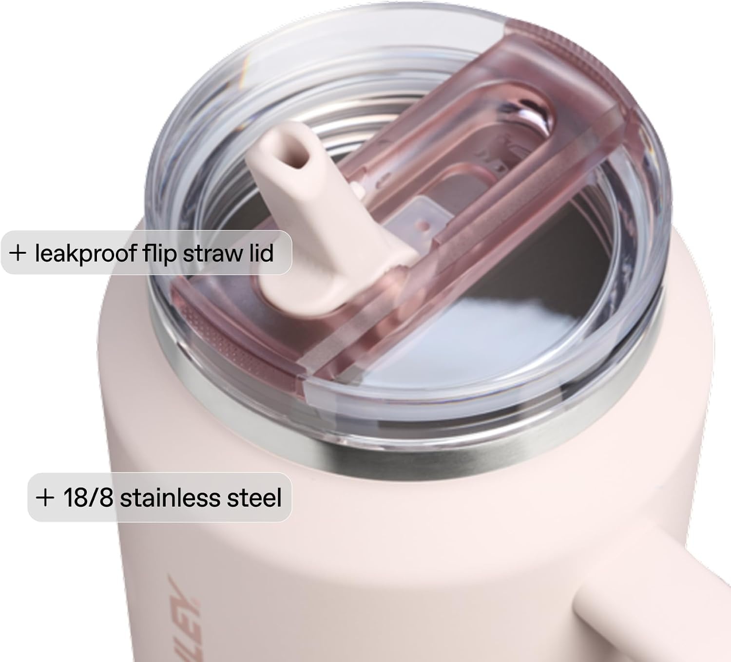 image:imageSTANLEY Quencher ProTour Flipstraw Tumbler 40 oz Pacific HypergripCream Fade