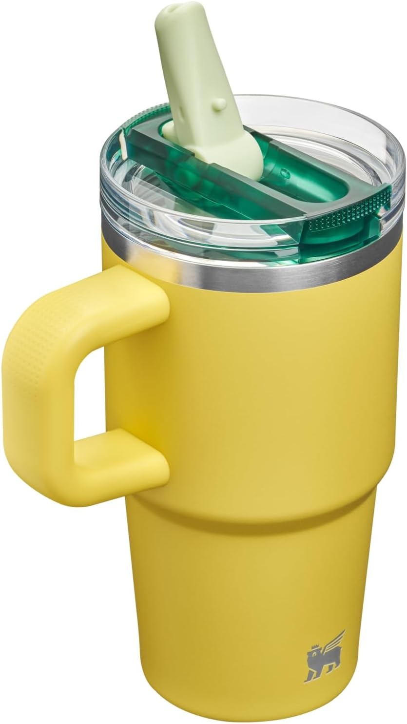 image:imageSTANLEY Quencher ProTour Flipstraw Tumbler 40 oz Pacific HypergripDaffodil Emerald