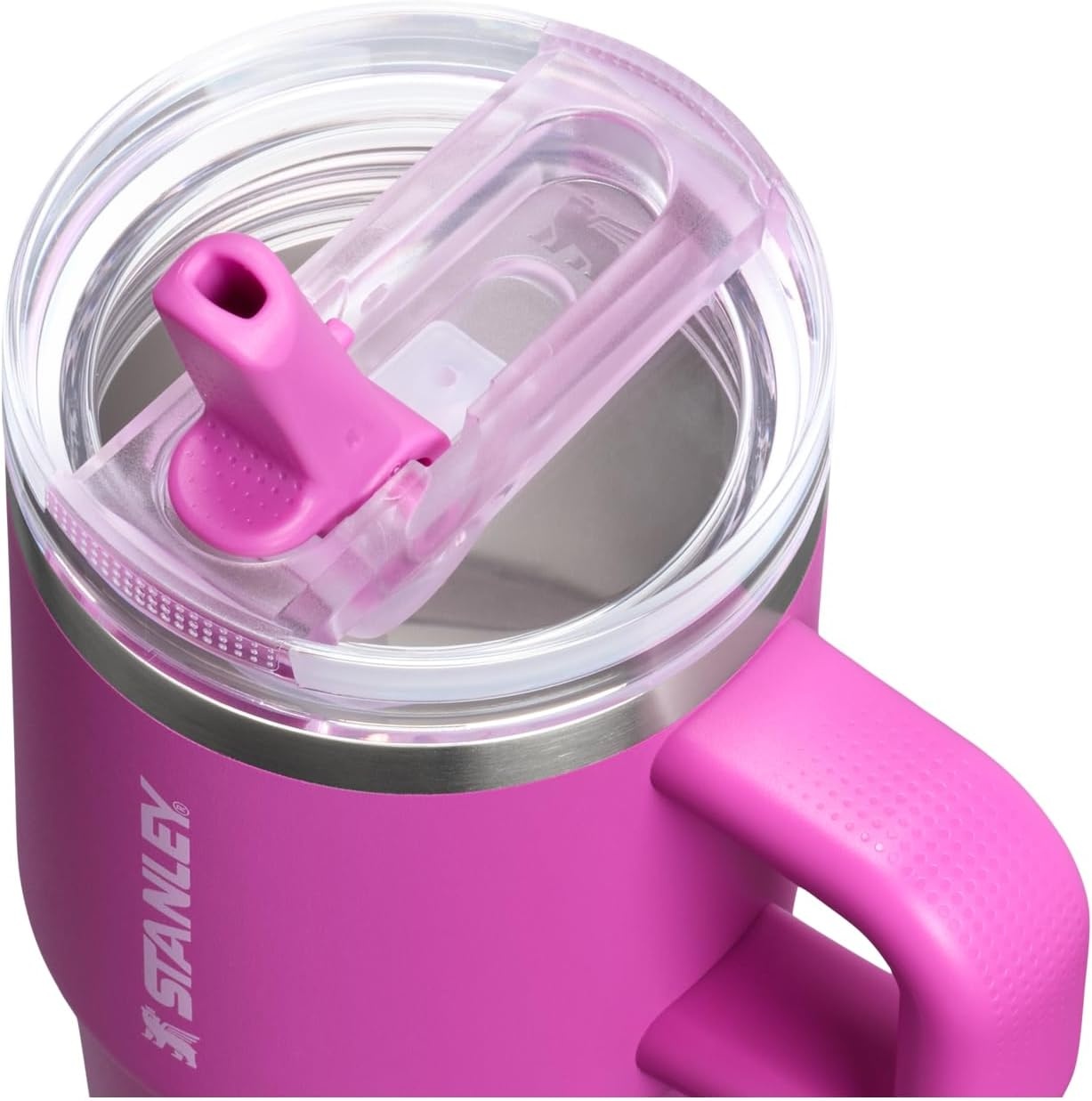 image:imageSTANLEY Quencher ProTour Flipstraw Tumbler 40 oz Pacific HypergripDark Blossom
