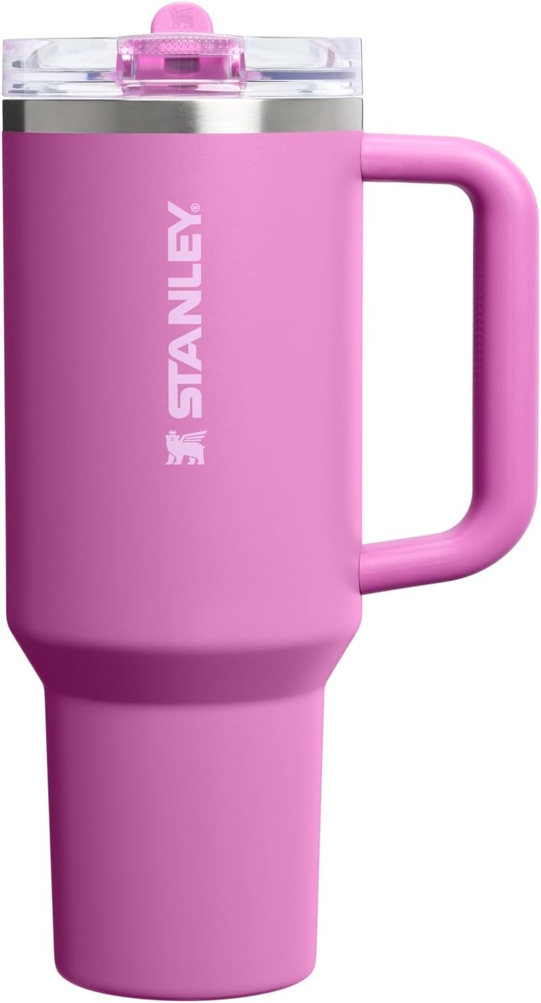 image:imageSTANLEY Quencher ProTour Flipstraw Tumbler 40 oz Pacific HypergripDark Blossom