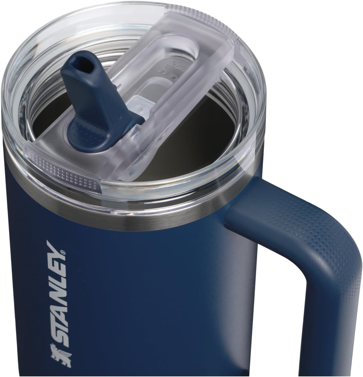 image:imageSTANLEY Quencher ProTour Flipstraw Tumbler 40 oz Pacific HypergripDark Navy