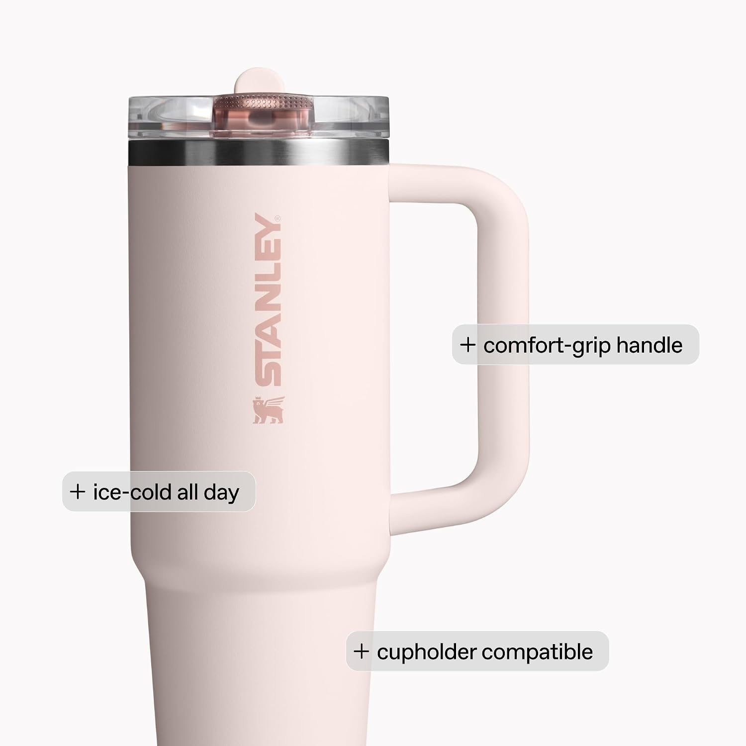 image:imageSTANLEY Quencher ProTour Flipstraw Tumbler 40 oz Pacific HypergripFrost
