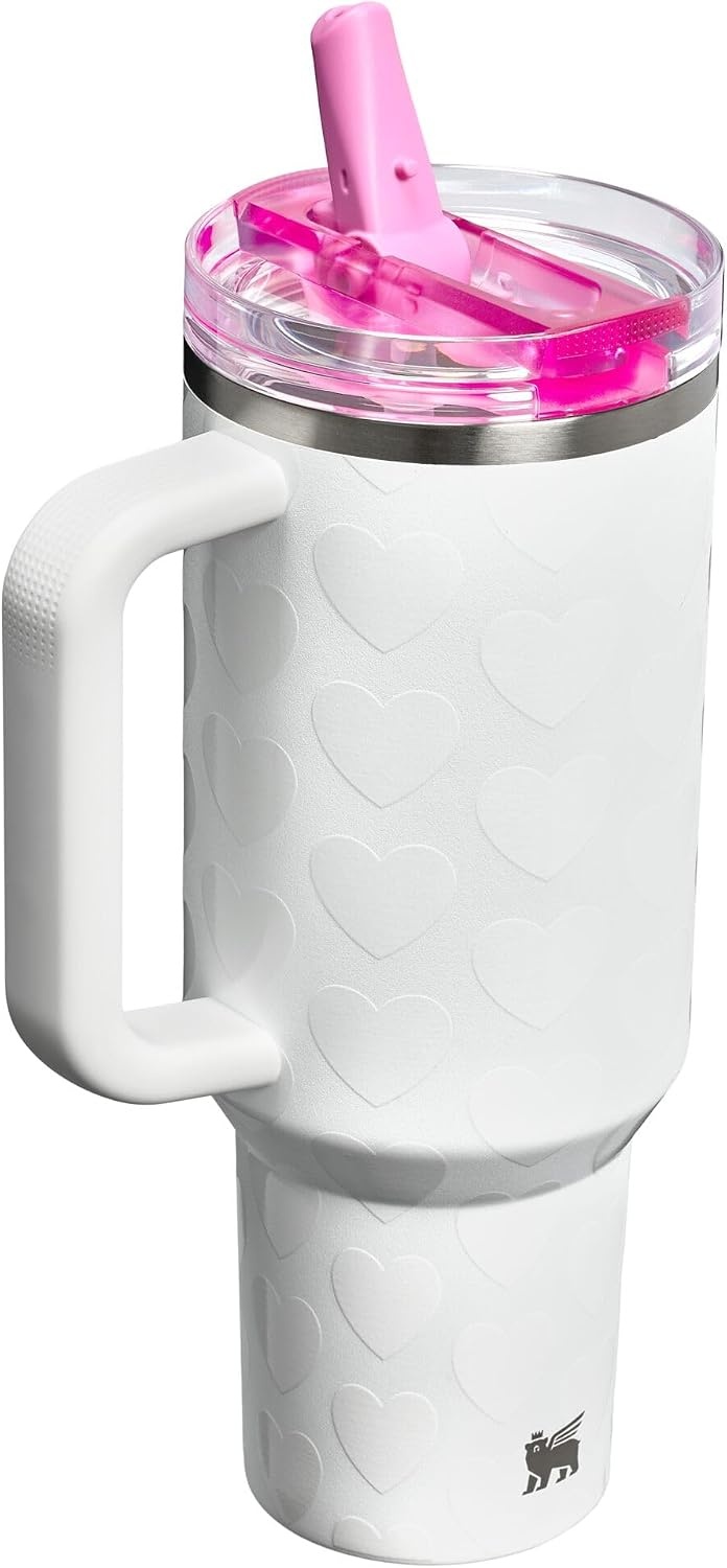 image:imageSTANLEY Quencher ProTour Flipstraw Tumbler 40 oz Pacific HypergripFrost Lovely