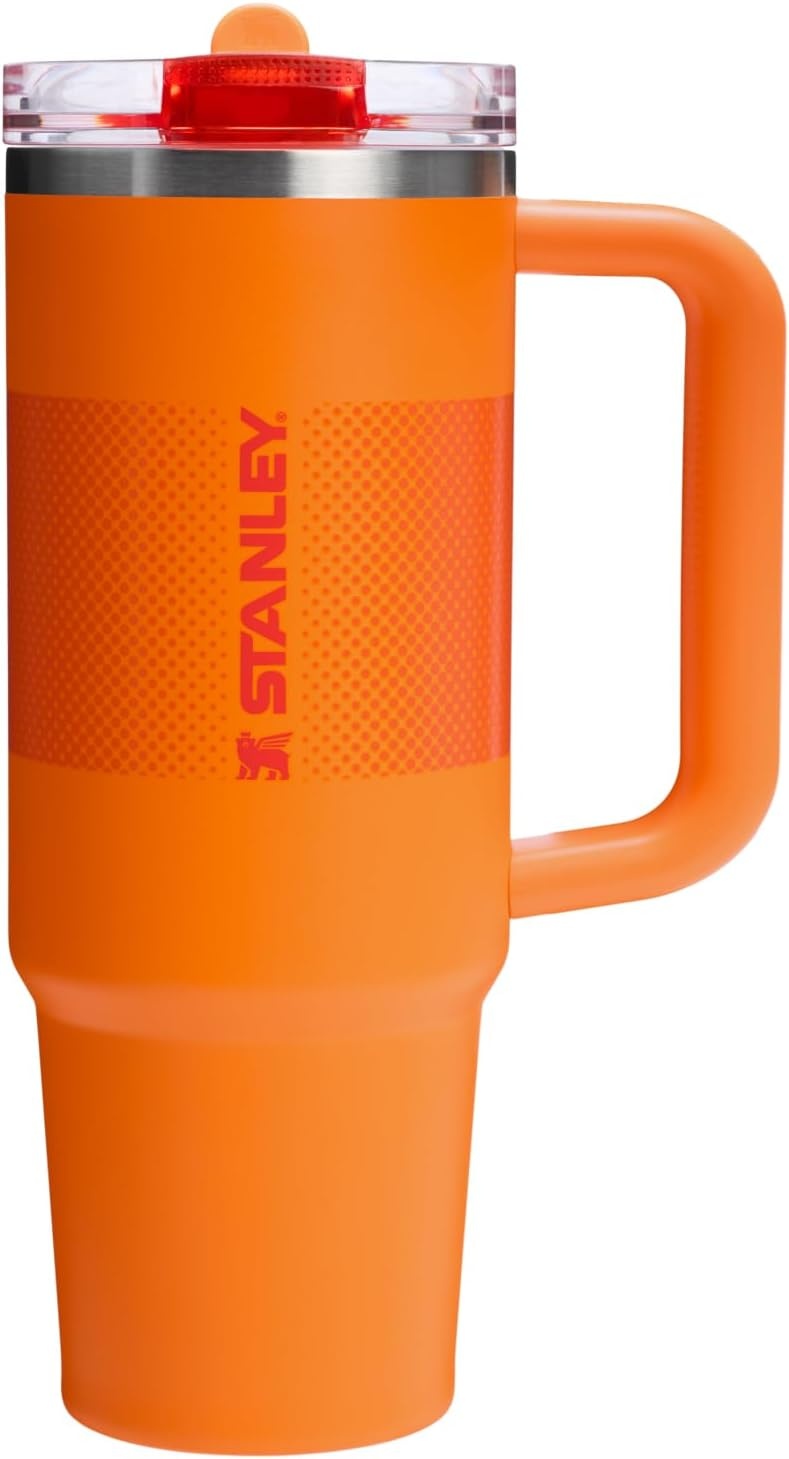 image:imageSTANLEY Quencher ProTour Flipstraw Tumbler 40 oz Pacific HypergripGoldenrod Fade
