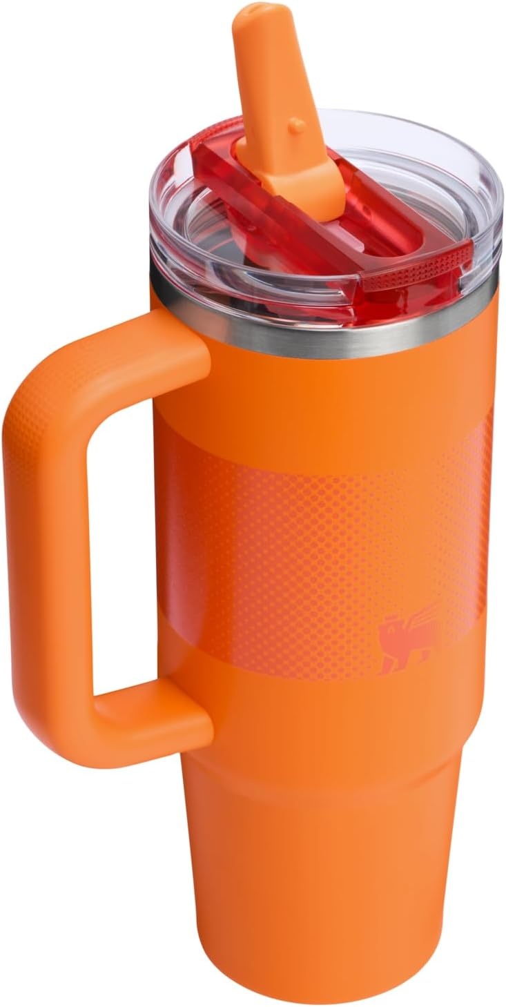 image:imageSTANLEY Quencher ProTour Flipstraw Tumbler 40 oz Pacific HypergripGoldenrod Fade