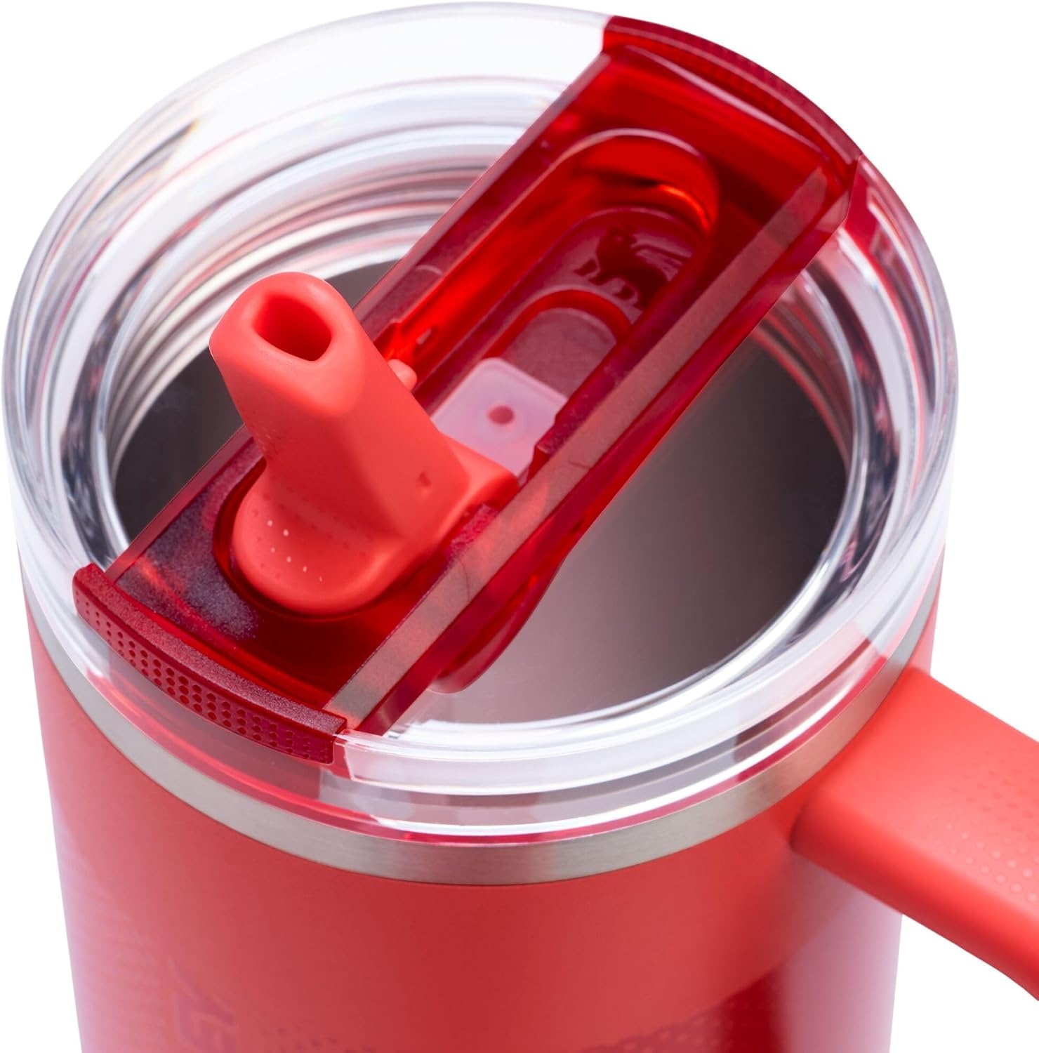 image:imageSTANLEY Quencher ProTour Flipstraw Tumbler 40 oz Pacific HypergripHot Coral Fade