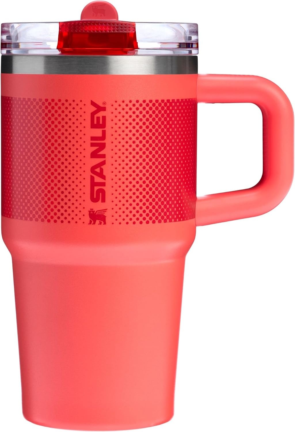 image:imageSTANLEY Quencher ProTour Flipstraw Tumbler 40 oz Pacific HypergripHot Coral Fade