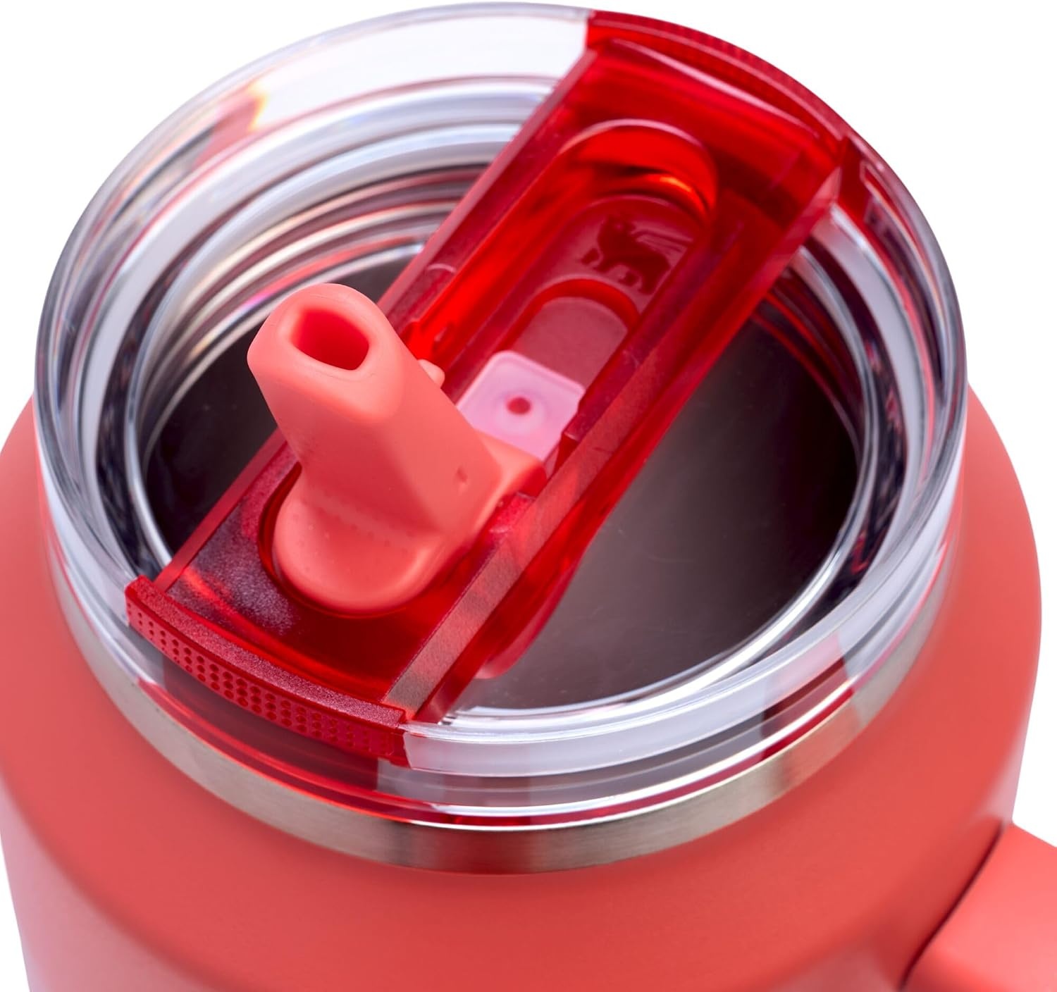 image:imageSTANLEY Quencher ProTour Flipstraw Tumbler 40 oz Pacific HypergripHot Coral Fade