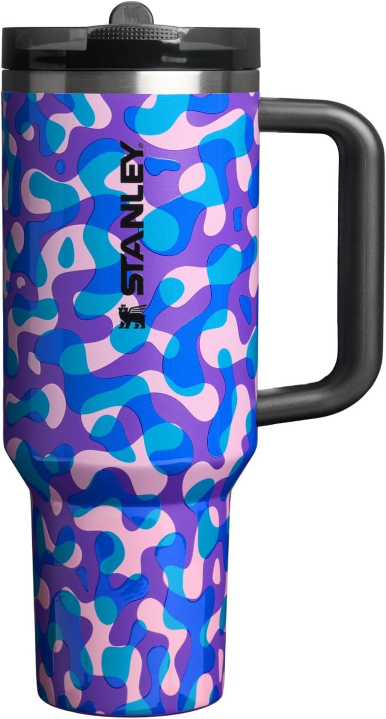 image:imageSTANLEY Quencher ProTour Flipstraw Tumbler 40 oz Pacific HypergripMulti Interfusion