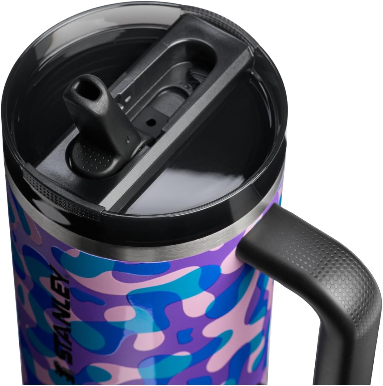 image:imageSTANLEY Quencher ProTour Flipstraw Tumbler 40 oz Pacific HypergripMulti Interfusion