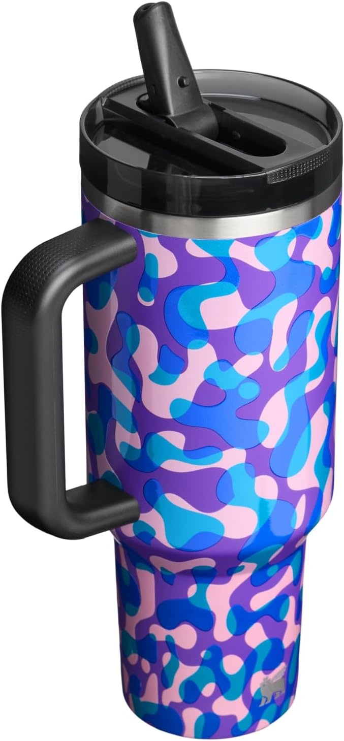 image:imageSTANLEY Quencher ProTour Flipstraw Tumbler 40 oz Pacific HypergripMulti Interfusion