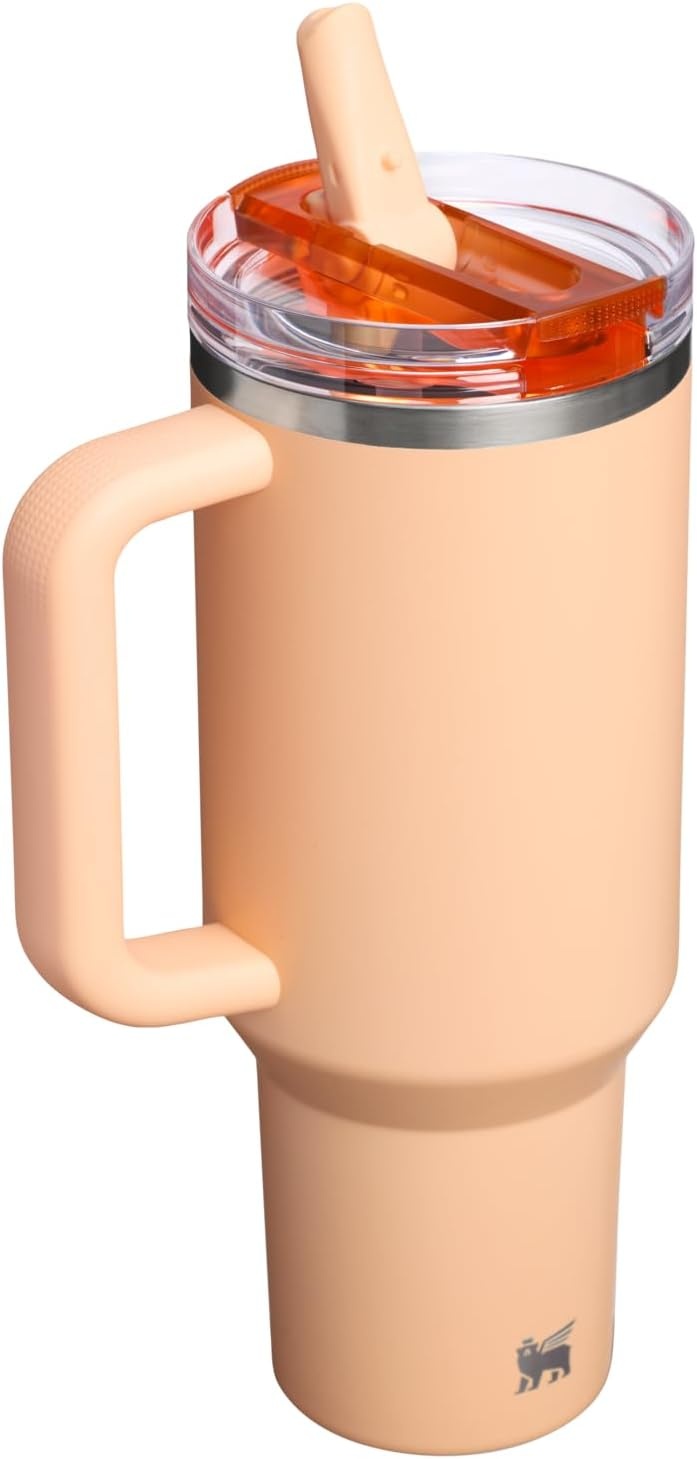 image:imageSTANLEY Quencher ProTour Flipstraw Tumbler 40 oz Pacific HypergripOrange Sherbet