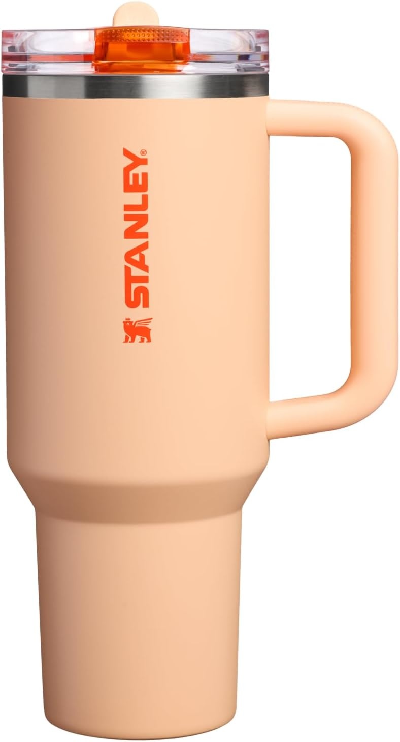 image:imageSTANLEY Quencher ProTour Flipstraw Tumbler 40 oz Pacific HypergripOrange Sherbet