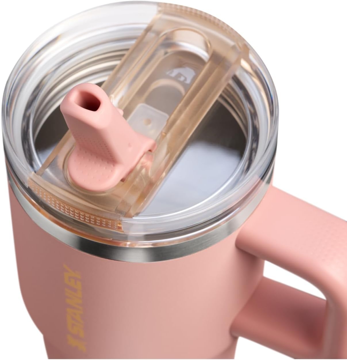 image:imageSTANLEY Quencher ProTour Flipstraw Tumbler 40 oz Pacific HypergripPeach Rose