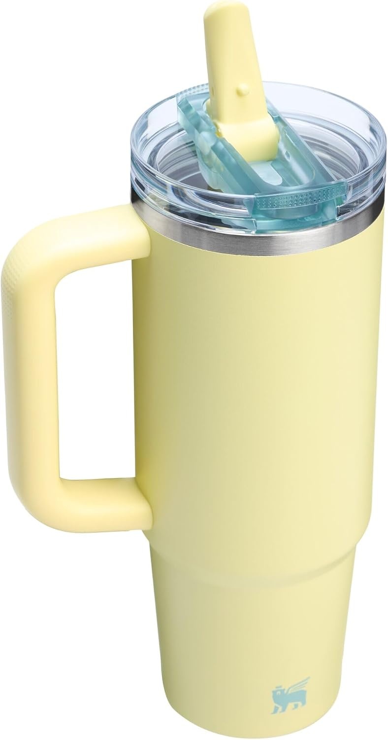 image:imageSTANLEY Quencher ProTour Flipstraw Tumbler 40 oz Pacific HypergripPomelo