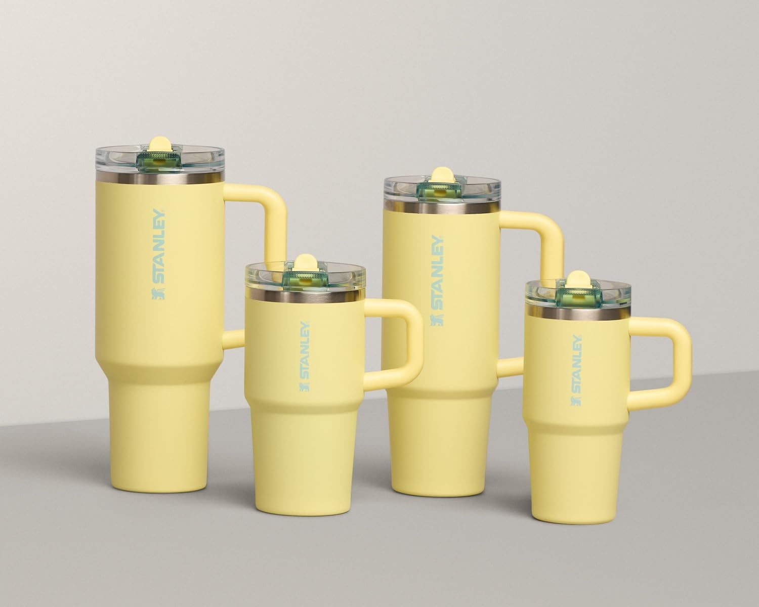 image:imageSTANLEY Quencher ProTour Flipstraw Tumbler 40 oz Pacific HypergripPomelo