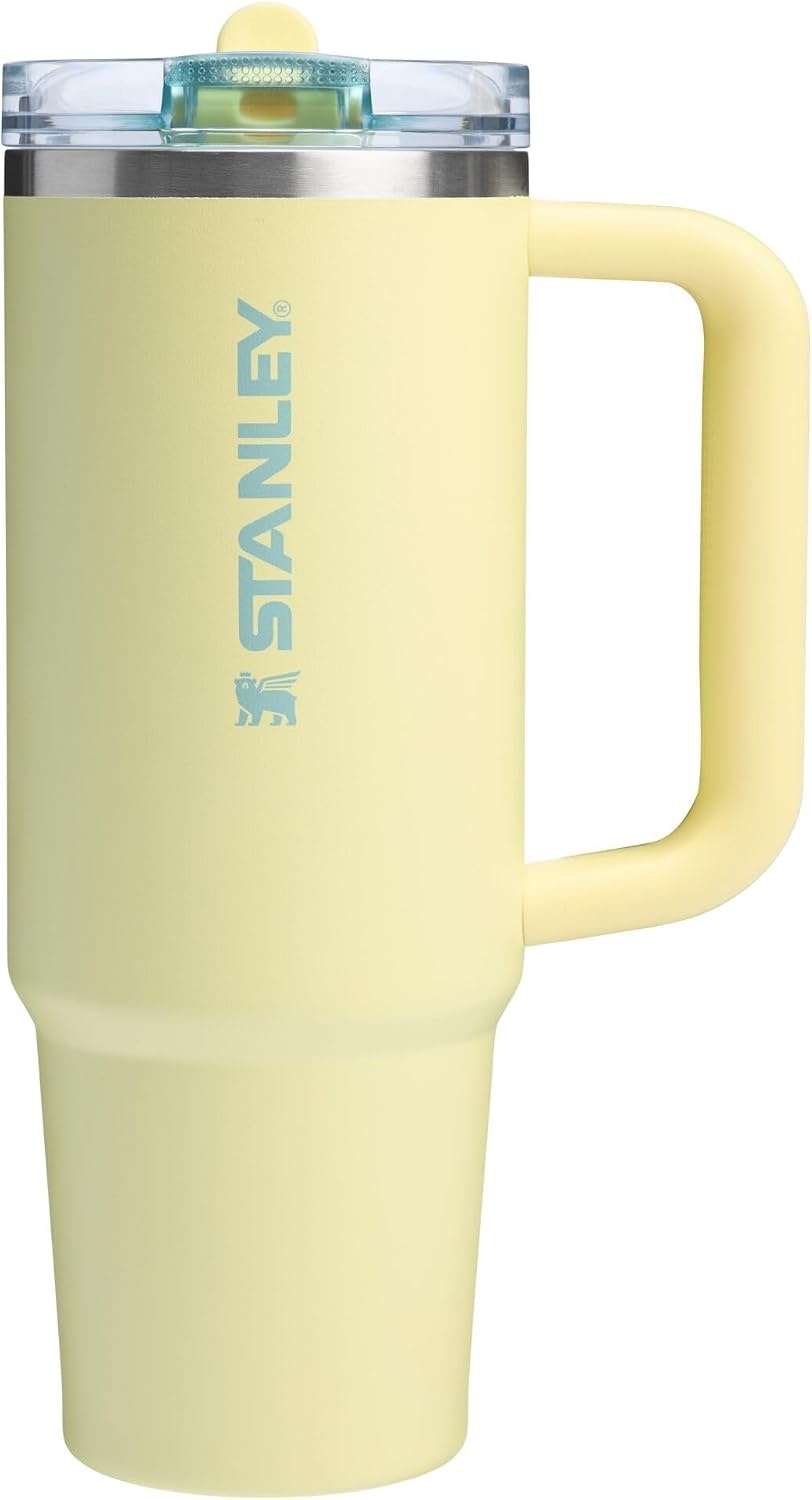 image:imageSTANLEY Quencher ProTour Flipstraw Tumbler 40 oz Pacific HypergripPomelo