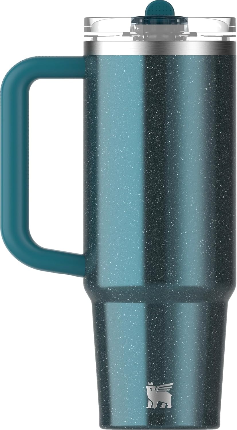 image:imageSTANLEY Quencher ProTour Flipstraw Tumbler 40 oz Pacific HypergripPonderosa Shimmer