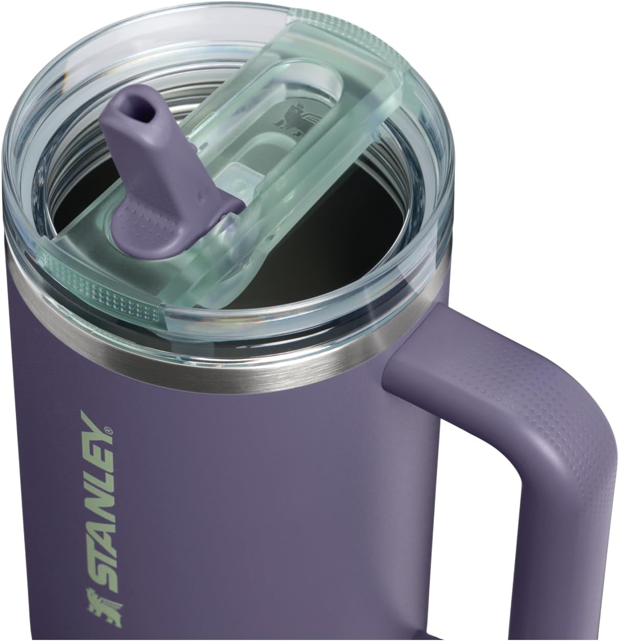image:imageSTANLEY Quencher ProTour Flipstraw Tumbler 40 oz Pacific HypergripPurple Umbra