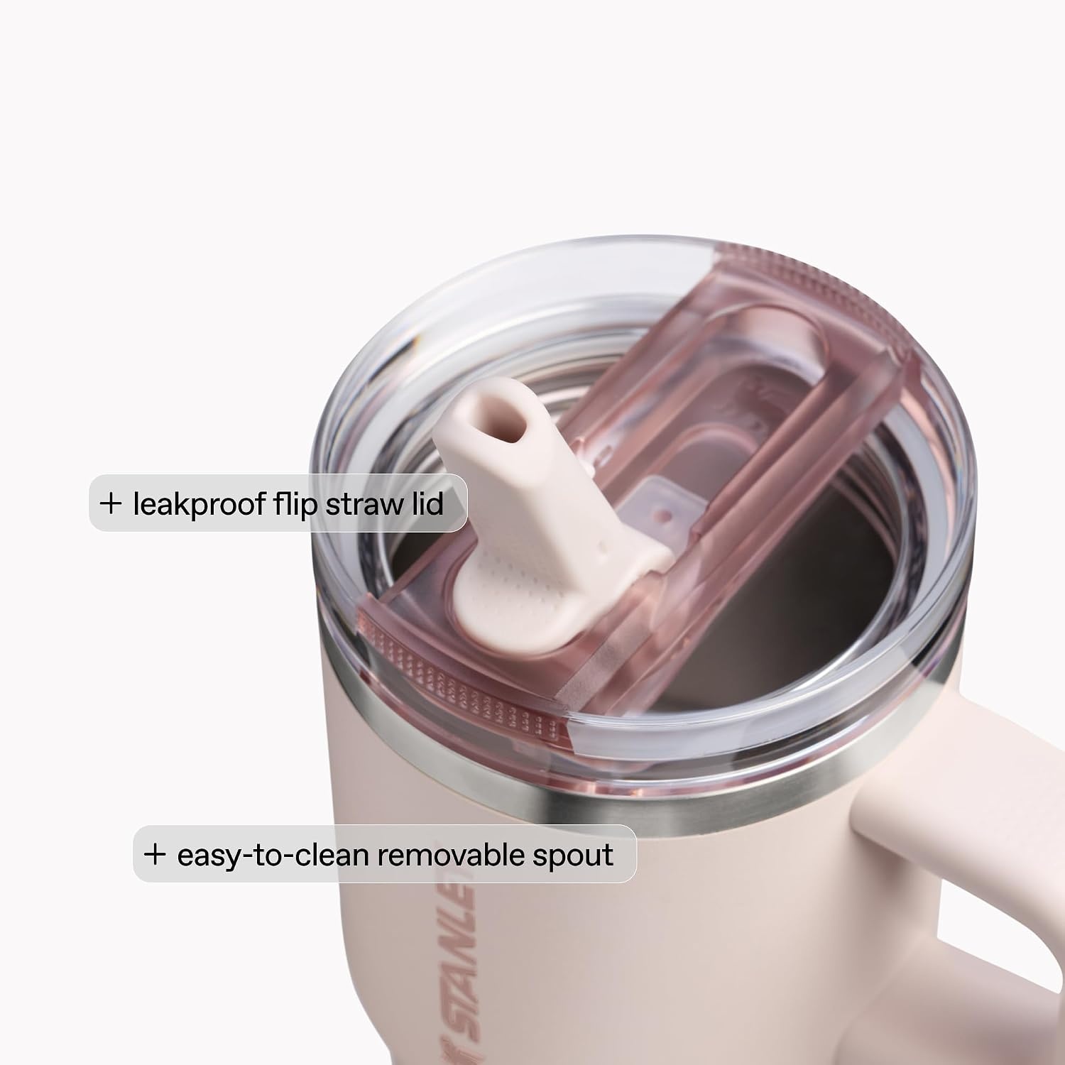 image:imageSTANLEY Quencher ProTour Flipstraw Tumbler 40 oz Pacific HypergripPurple Umbra