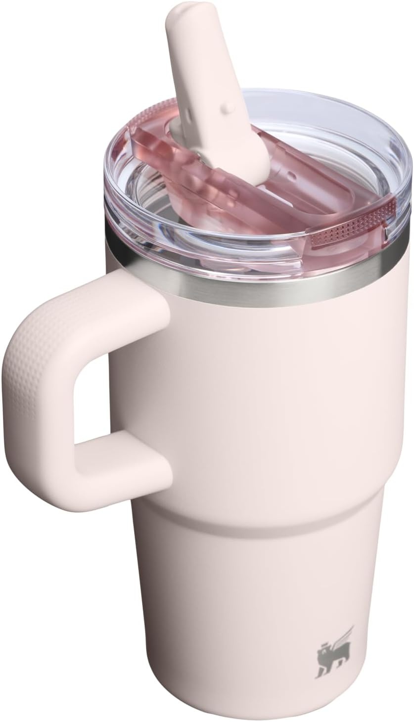 image:imageSTANLEY Quencher ProTour Flipstraw Tumbler 40 oz Pacific HypergripRose Quartz