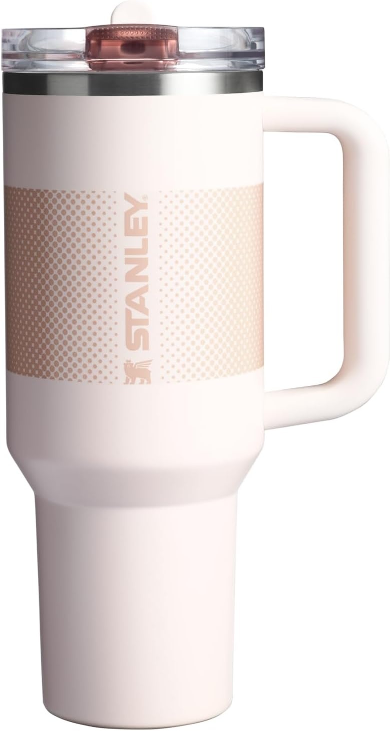 image:imageSTANLEY Quencher ProTour Flipstraw Tumbler 40 oz Pacific HypergripRose Quartz Fade