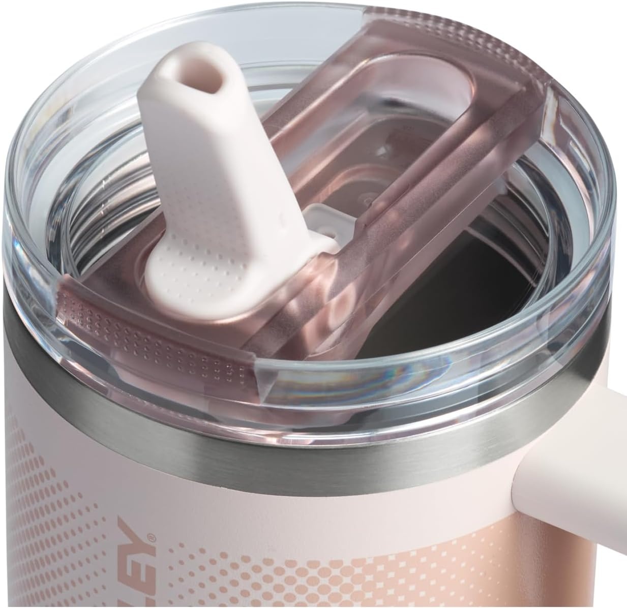 image:imageSTANLEY Quencher ProTour Flipstraw Tumbler 40 oz Pacific HypergripRose Quartz Fade