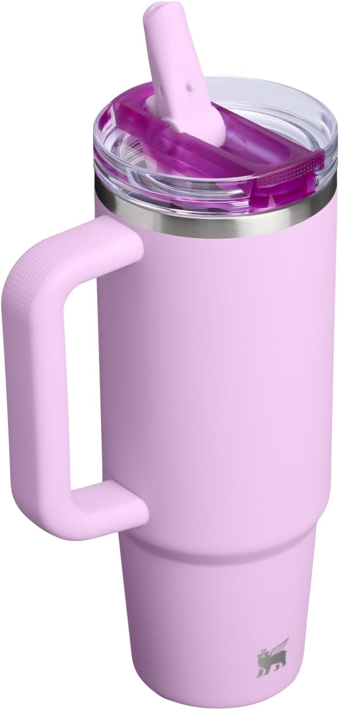 image:imageSTANLEY Quencher ProTour Flipstraw Tumbler 40 oz Pacific HypergripSoft Orchid