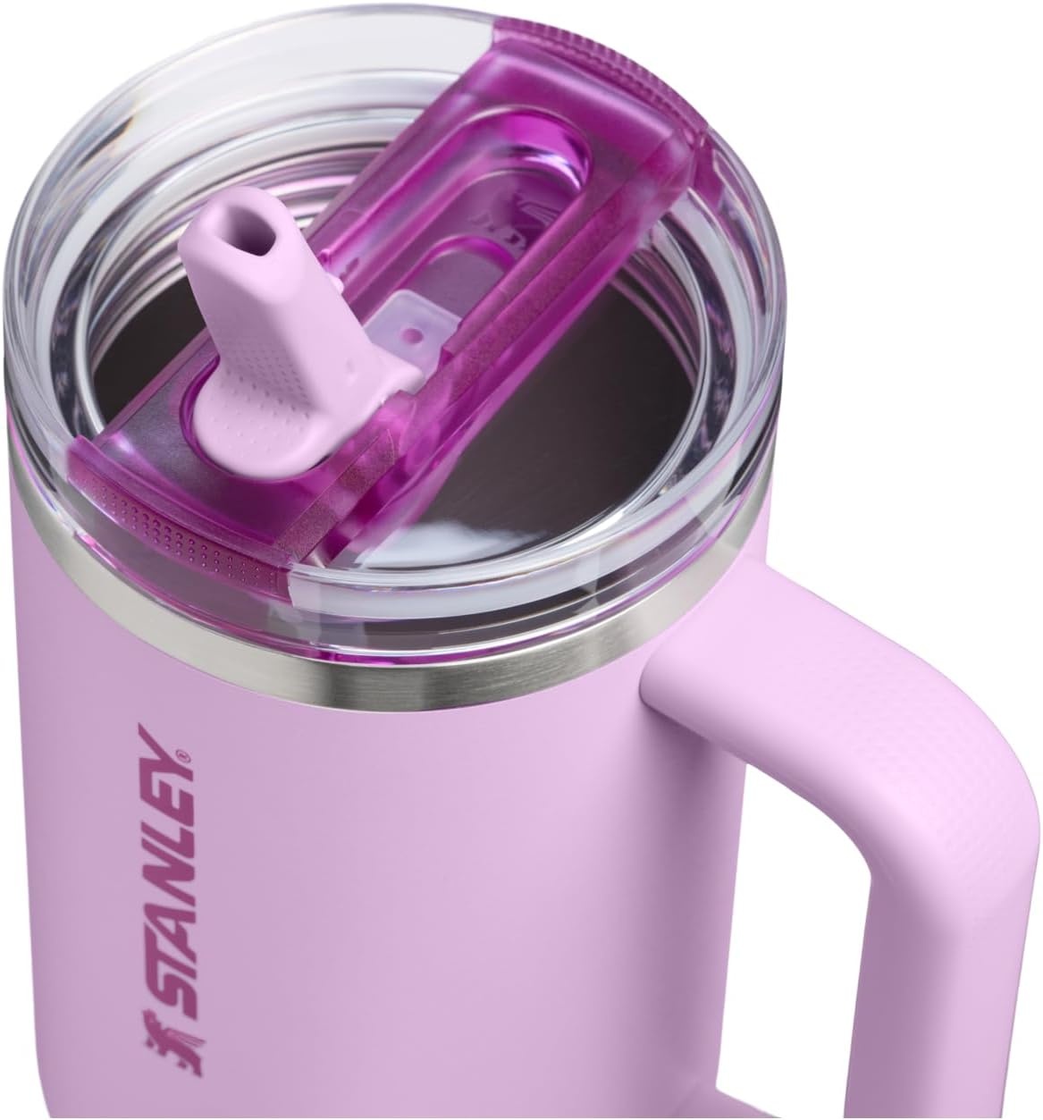 image:imageSTANLEY Quencher ProTour Flipstraw Tumbler 40 oz Pacific HypergripSoft Orchid