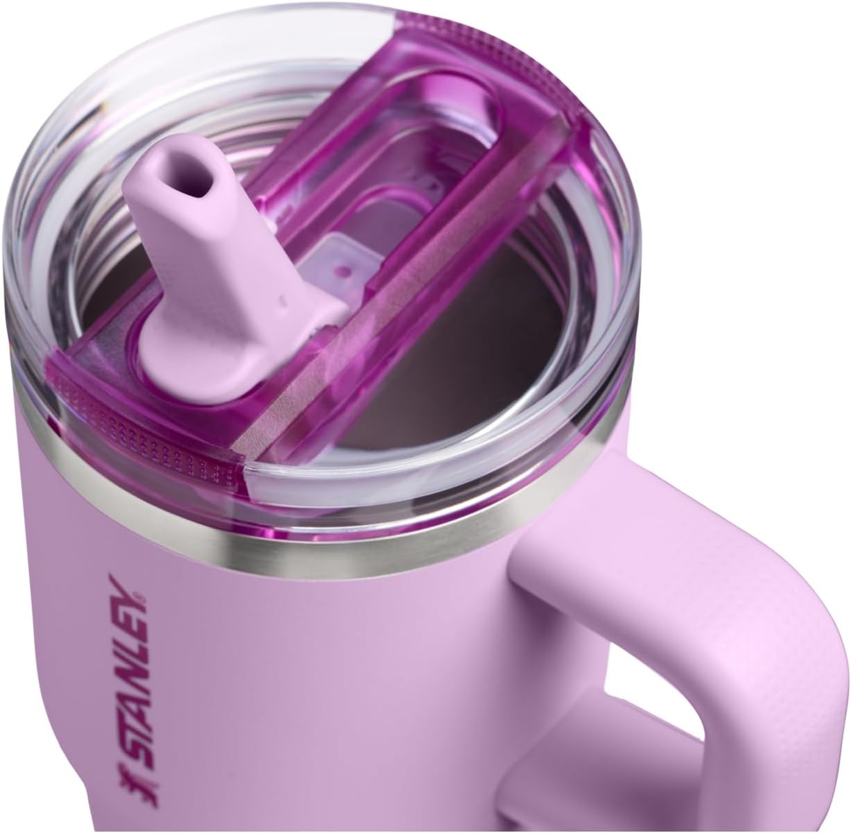image:imageSTANLEY Quencher ProTour Flipstraw Tumbler 40 oz Pacific HypergripSoft Orchid