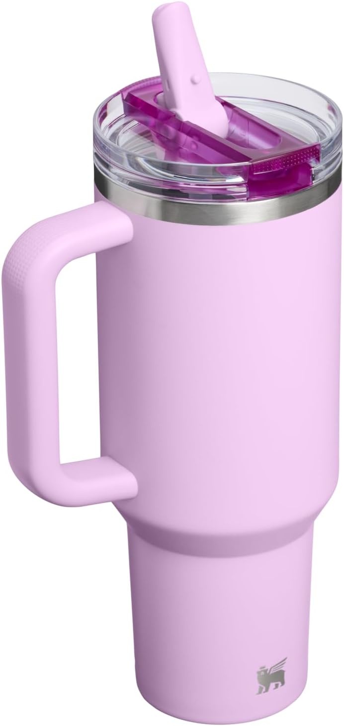 image:imageSTANLEY Quencher ProTour Flipstraw Tumbler 40 oz Pacific HypergripSoft Orchid