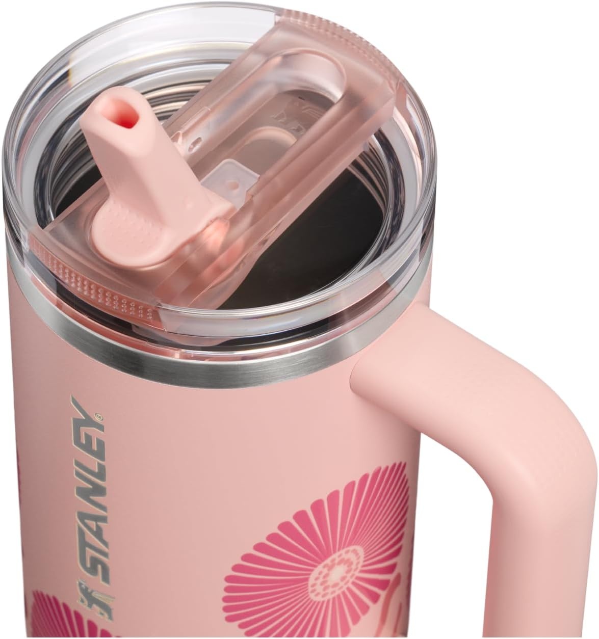 image:imageSTANLEY Quencher ProTour Flipstraw Tumbler 40 oz Pacific HypergripSorbet Garden