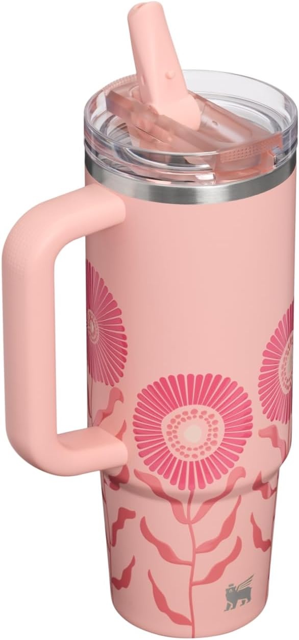 image:imageSTANLEY Quencher ProTour Flipstraw Tumbler 40 oz Pacific HypergripSorbet Garden