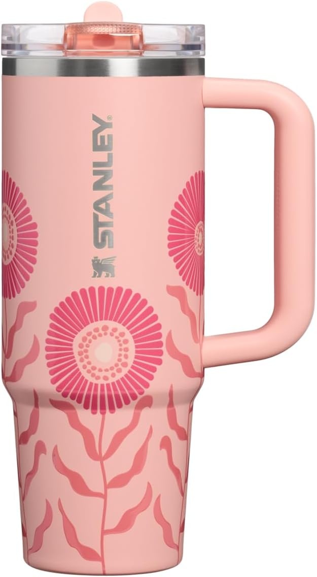 image:imageSTANLEY Quencher ProTour Flipstraw Tumbler 40 oz Pacific HypergripSorbet Garden