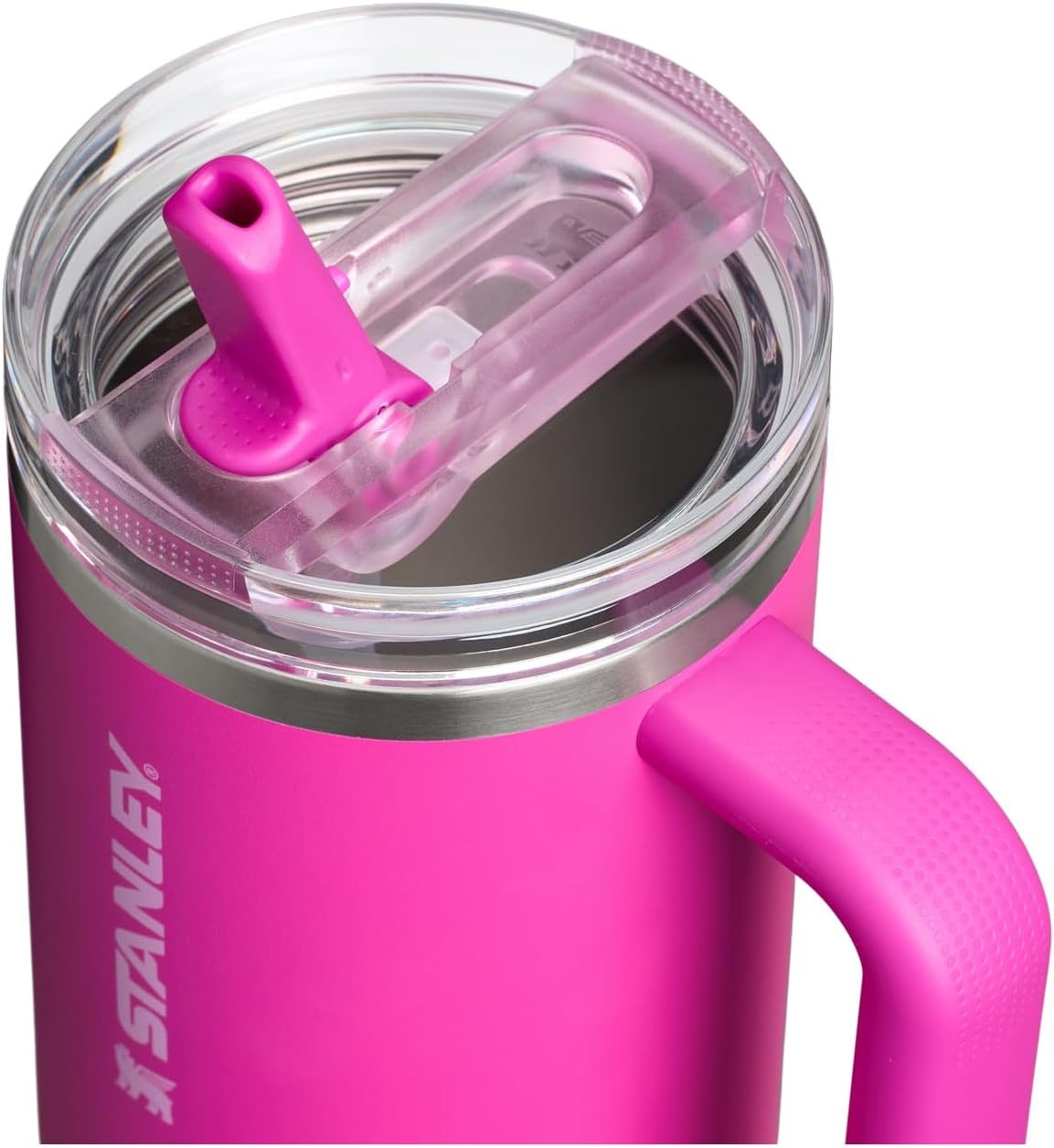 image:imageSTANLEY Quencher ProTour Flipstraw Tumbler 40 oz Pacific HypergripViolet Blossom