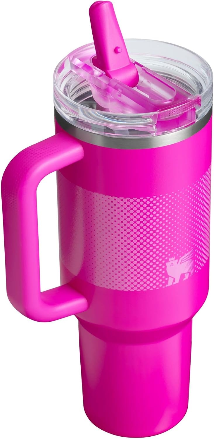 image:imageSTANLEY Quencher ProTour Flipstraw Tumbler 40 oz Pacific HypergripVivid Violet Fade