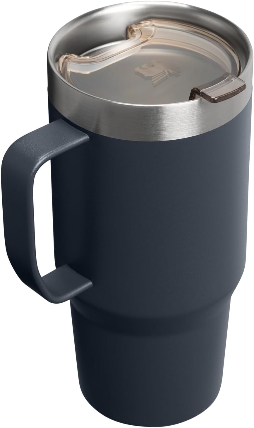 image:imageSTANLEY The Everyday Suburban Mug 16 oz Drink Through Lid Cup for Coffee Tea and Drinks Insulated Stainless Steel Coffee Mug BPAFree Blue Dream GlossTwilight