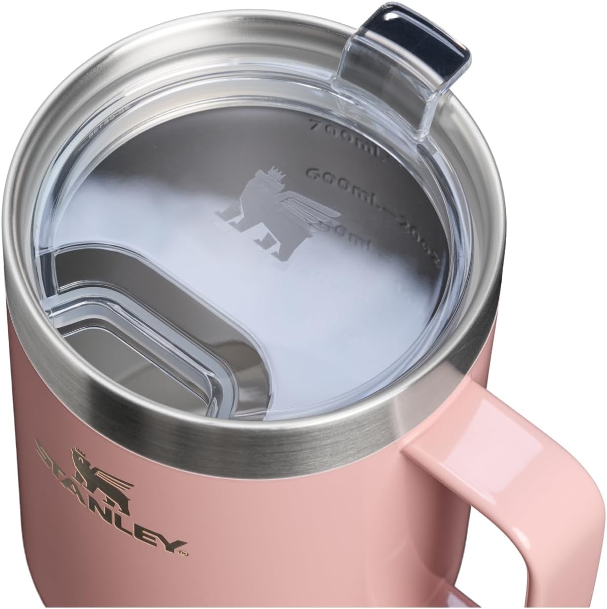 image:imageSTANLEY The Everyday Suburban Mug 16 oz Drink Through Lid Cup for Coffee Tea and Drinks Insulated Stainless Steel Coffee Mug BPAFree Blue Dream GlossPeach Rose Gloss
