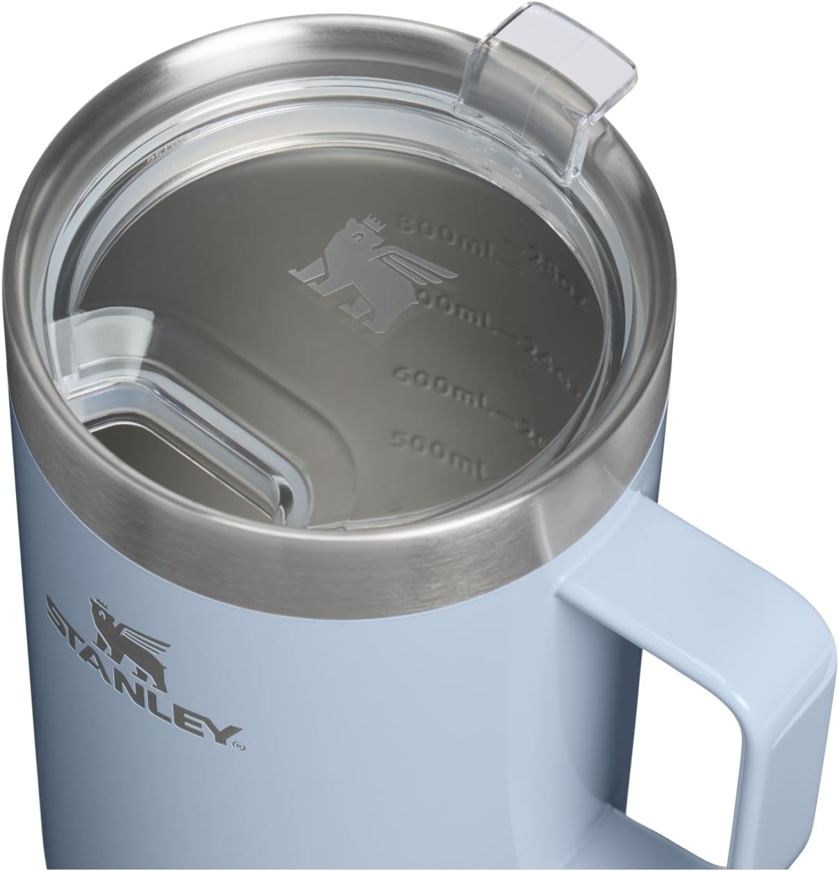 image:imageSTANLEY The Everyday Suburban Mug 16 oz Drink Through Lid Cup for Coffee Tea and Drinks Insulated Stainless Steel Coffee Mug BPAFree Blue Dream GlossBlue Dream Gloss