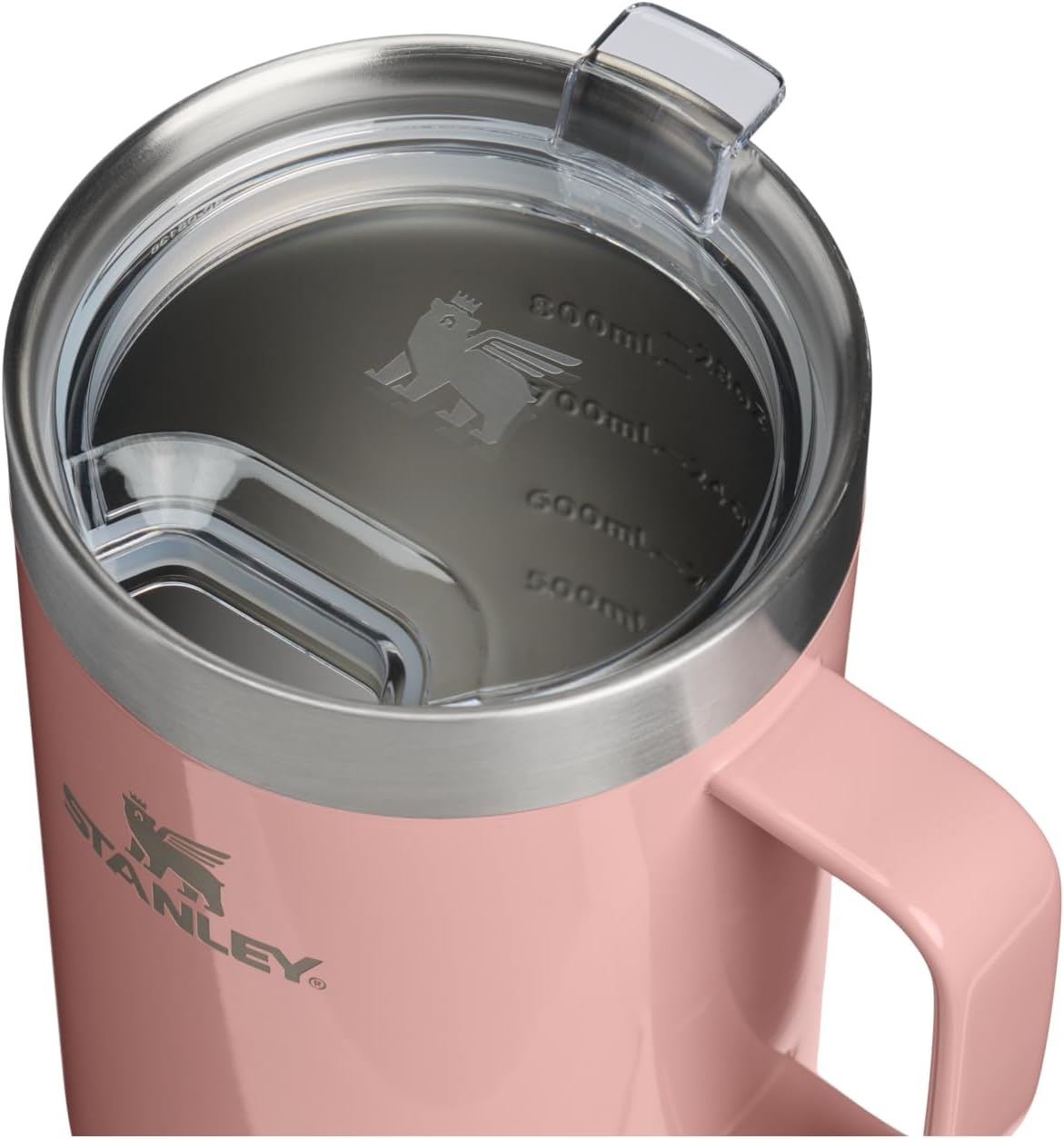 image:imageSTANLEY The Everyday Suburban Mug 16 oz Drink Through Lid Cup for Coffee Tea and Drinks Insulated Stainless Steel Coffee Mug BPAFree Blue Dream GlossPeach Rose Gloss
