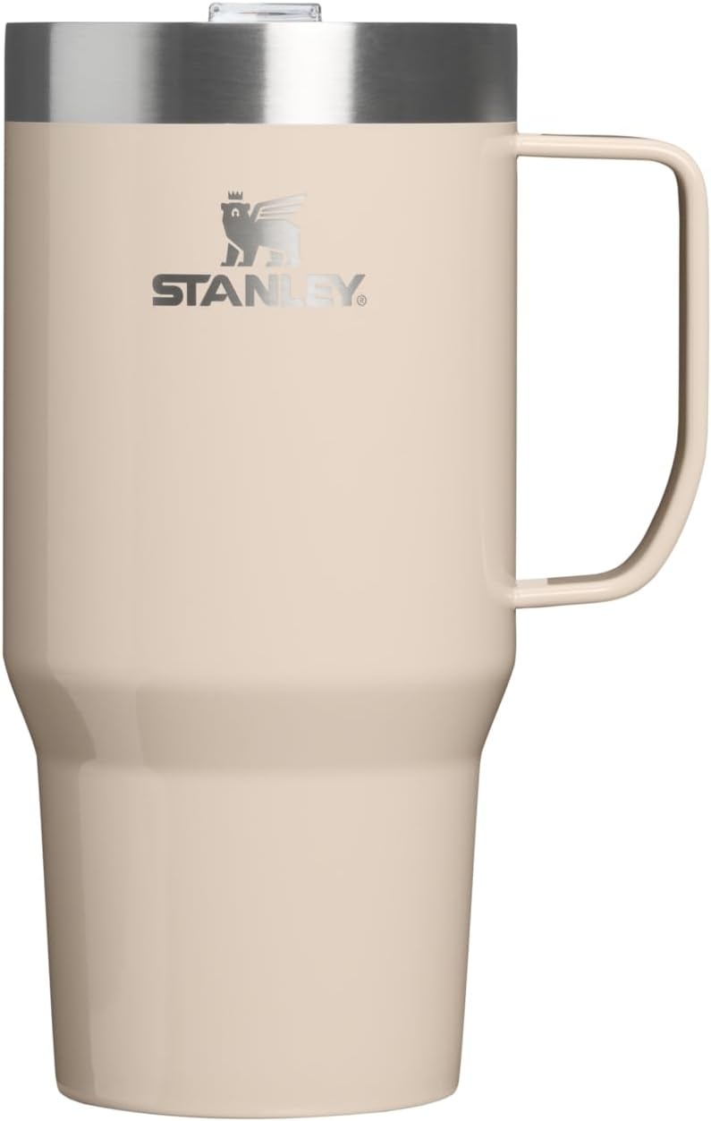 image:imageSTANLEY The Everyday Suburban Mug 16 oz Drink Through Lid Cup for Coffee Tea and Drinks Insulated Stainless Steel Coffee Mug BPAFree Blue Dream GlossChampagne Gloss