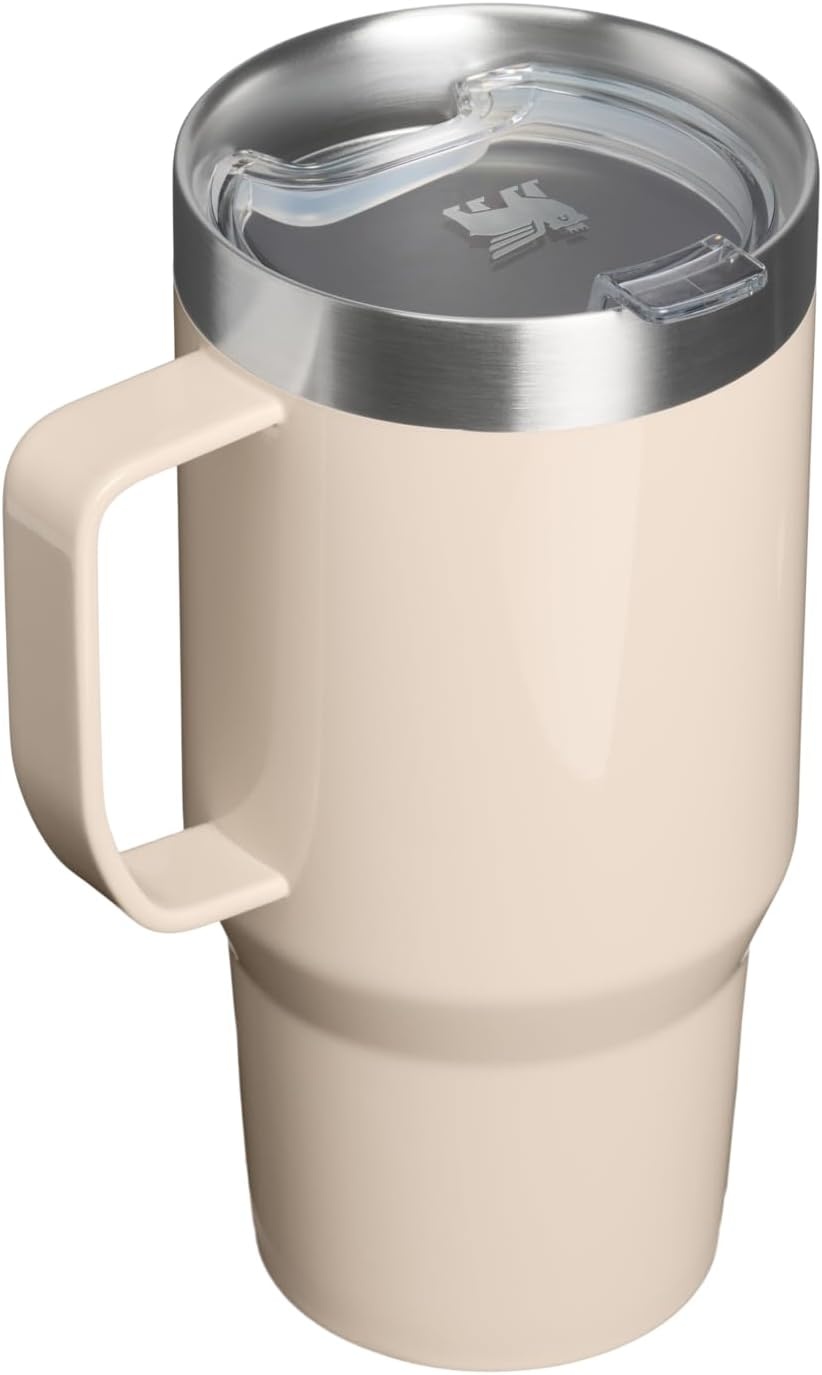 image:imageSTANLEY The Everyday Suburban Mug 16 oz Drink Through Lid Cup for Coffee Tea and Drinks Insulated Stainless Steel Coffee Mug BPAFree Blue Dream GlossChampagne Gloss