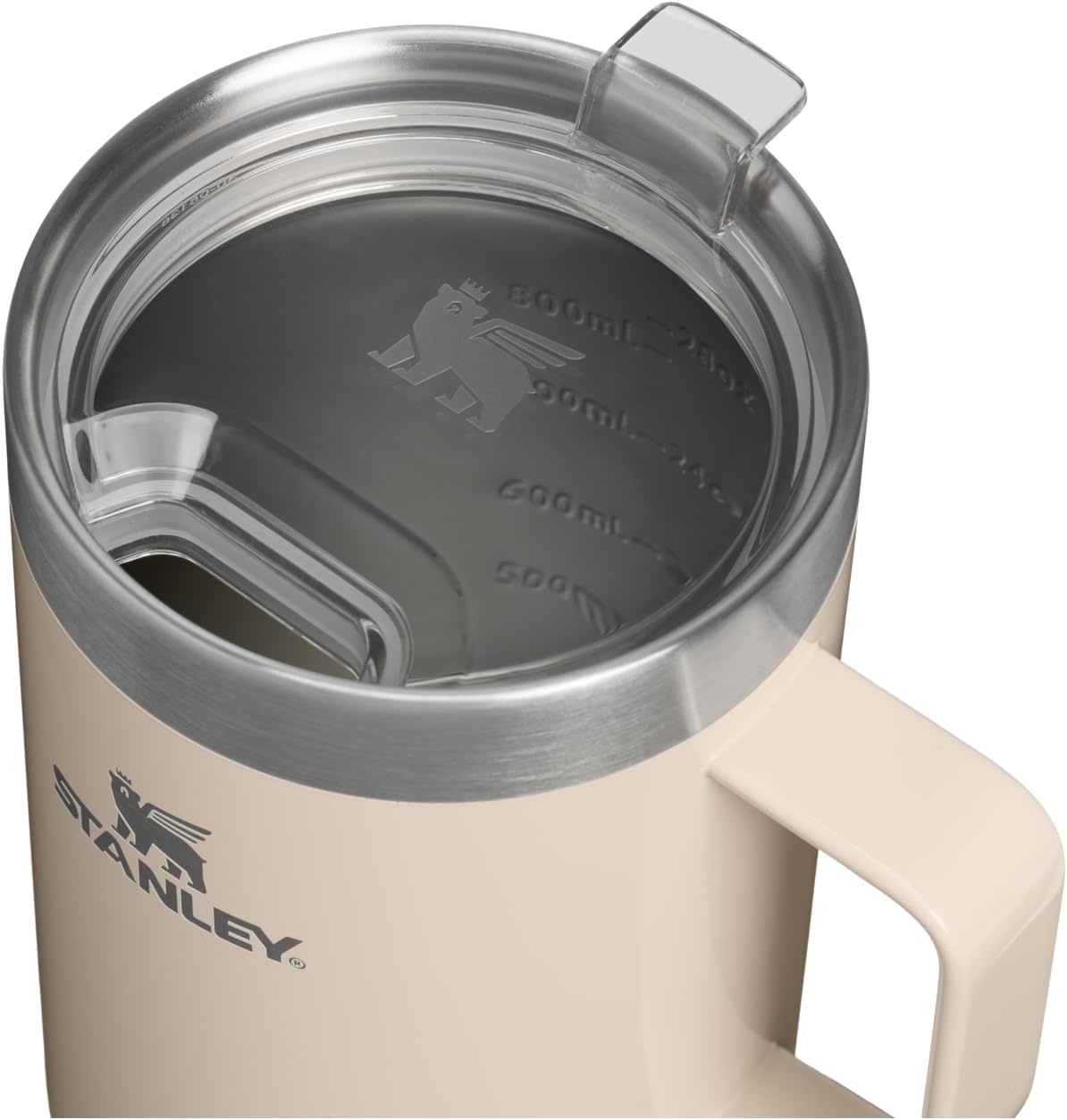 image:imageSTANLEY The Everyday Suburban Mug 16 oz Drink Through Lid Cup for Coffee Tea and Drinks Insulated Stainless Steel Coffee Mug BPAFree Blue Dream GlossChampagne Gloss