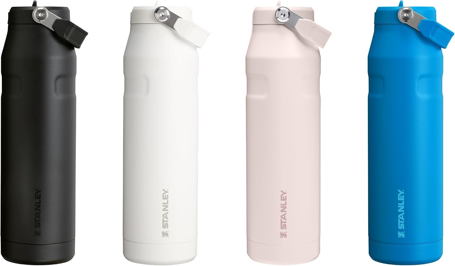 image:imageStanley 1913 Flip Straw Sports Water Bottle 07L Pacific HypergripAzure