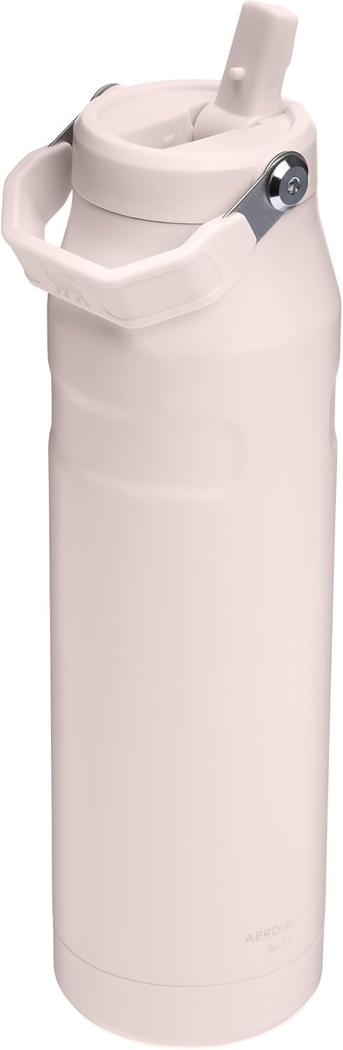 image:imageStanley 1913 Flip Straw Sports Water Bottle 07L Pacific HypergripRose Quartz