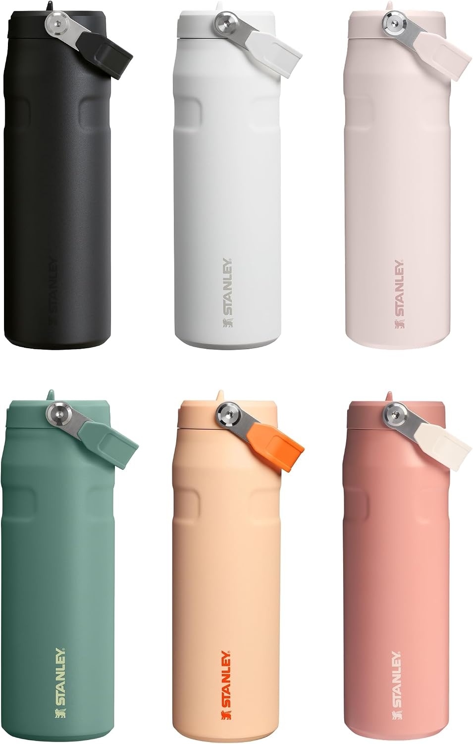 image:imageStanley 1913 Flip Straw Sports Water Bottle 07L Pacific HypergripShale