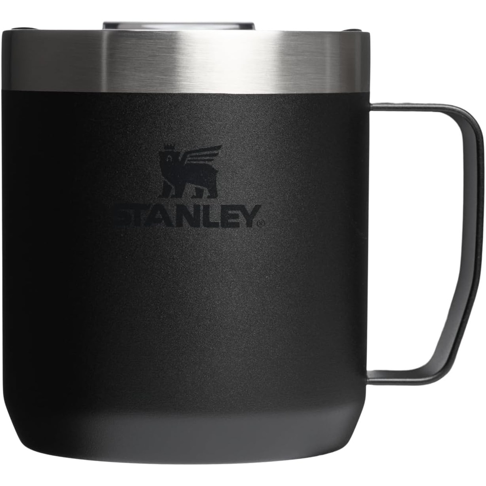 image:imageSTANLEY Everyday Camp Mug 24 oz Drink Through Lid Cup for Coffee Tea and Drinks Insulated Stainless Steel Coffee Mug BPAFree CoffeeBlack 20