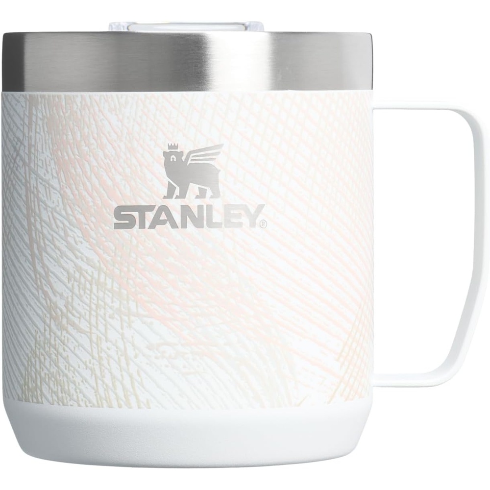 image:imageSTANLEY Everyday Camp Mug 24 oz Drink Through Lid Cup for Coffee Tea and Drinks Insulated Stainless Steel Coffee Mug BPAFree CoffeeSahara Plume
