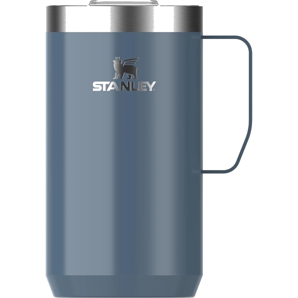 image:imageSTANLEY Everyday Camp Mug 24 oz Drink Through Lid Cup for Coffee Tea and Drinks Insulated Stainless Steel Coffee Mug BPAFree CoffeeTempest Gloss